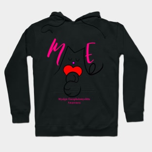 ME FUCHSIA MYALGIC ENCEPHALOMYELITIS CFS CHRONIC ILLNESS AWARENESS Hoodie